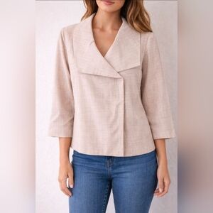 Elegant Cream Women's Jacket